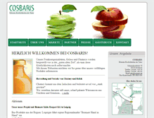 Tablet Screenshot of cosbaris.de